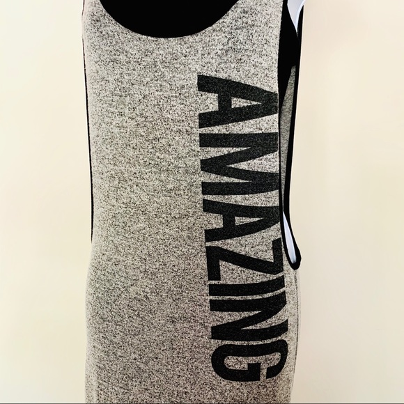 Jersey Dress w/ “Amazing” Graphic - Picture 5 of 9